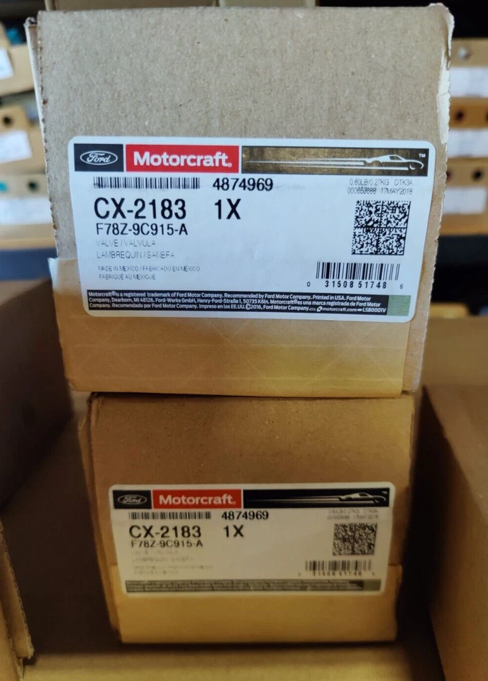 OEM NOS Motorcraft Valve Assembly # F78Z-9C915-A / Fits 98-03 Ford Windstar - Image 1 of 1