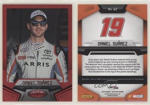 2016 Certified Mirror Red /75 Daniel Suarez #42