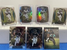 2020-21 Laviska Shenault Jr. Select Die-Cut Blue Purple Base Lot of 7 Jaguars RC