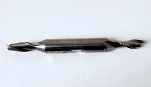 1/4" X 5/8" LOC X 3-7/16" OAL Cobalto 2 Flauti Quadrati Doppia Fine Fresa RH - Foto 1 di 5