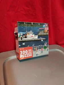 Sure-Lox 300 Piece XL Art Puzzle "Stevenson Landing" Big Pieces 25.5" x 18" - Picture 1 of 1