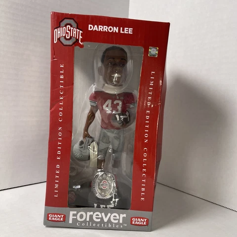 2014 National Football Champions DARRON LEE Ohio State Buckeyes Bobble Head Cover