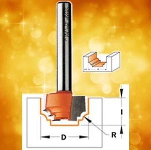CMT 1/2" Dia. Classical Bead Router Bit 1/4" shank 865.101.11 - Picture 1 of 2