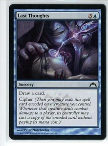 LAST THOUGHTS Gatecrash #40 GTC(LP)(MTG) - Picture 1 of 1
