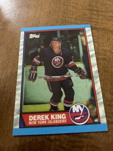 1989-90 Topps - #6 Derek King (RC) Rookie NM+ Free Shipping!