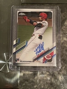 2021 Topps Chrome JOSE GARCIA Rookie Auto #RA-JG RC Reds - Foto 1 di 2
