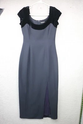 Tahari Women's Evening Wear Midi Dress-Size 4-Rayon and Silk-Very Nice - Image 1 of 4