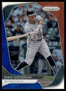 2020 Panini Prizm Prizms Red White and Blue #22 Niko Goodrum