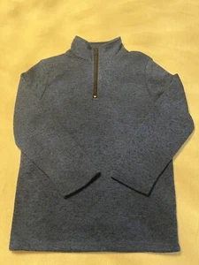 NEW Urban Pipeline Boys S (7-8) 1/4 Zip Fleece Sweater Royal Blue Collared - Picture 1 of 5