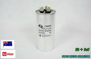 CBB65 450V Motor Run Start Capacitor 50+5uF 50/60Hz 2+3+4 Pins (G208) - Picture 1 of 5