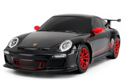 RC 1/24 PORSCHE 911 GT3 2WD RC Toy Car BLACK -RTR- - Image 1 of 4