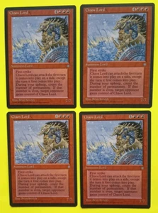 Magic the Gathering MTG Ice Age CHAOS LORD X 4 VLP/EX Rare 1995 Nice! - Picture 1 of 2