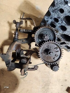 Vintage Antique McCormick Deering Sickle Scythe Blade Sharpener Grinder Tool - Picture 1 of 4