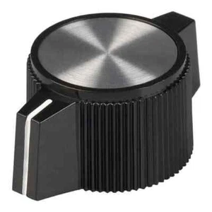 1 x KNOB KNURLED 0.250 PLASTIC - Picture 1 of 1
