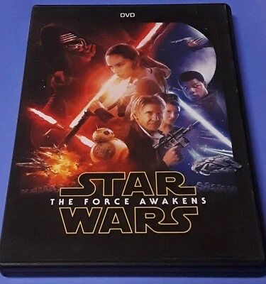 STAR WARS DVD The Force Awakens Movie 2016 Adventure Sci-Fi Fantasy Skywalker - Image 1 of 2