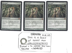 3x Mox Opal MTG 2010 SOM Near Mint - Mint - Picture 1 of 4
