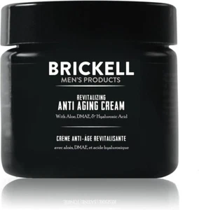 Brickell Men's Revitalizing Anti-Aging Cream, Natural Organic Anti Wrinkle GIFTS - Picture 1 of 8