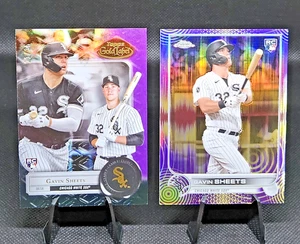 2022 Topps Gold Label Purple #/35 GAVIN SHEET (RC) + Chrome Purple Pulse #/299 - Bild 1 von 8