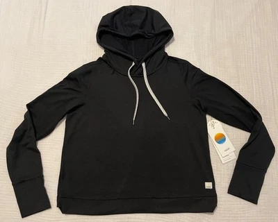 Vuori Halo Essential Hoodie Women’s XS Black Pullover NWT - Image 1 of 4