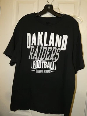 Vintage Junk Food Oakland Raiders NFL Football Tee Adult (XL) Extra Large Cotton - Image 1 of 4