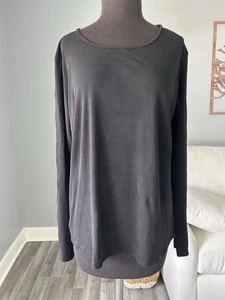 Eileen Fisher Damen 100% Seide Bluse Gr.vus Xl - Bild 1 von 7