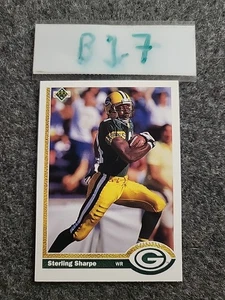 1991 Upper Deck - Sterling Sharpe #136 - Bild 1 von 2