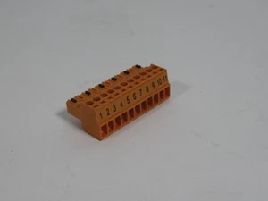 Weidmuller BL3.5/11 Pluggable Terminal Block 11-Pos USED - Picture 1 of 4