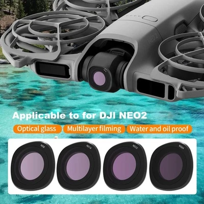 ND Filters with CPL UV for DJI NEO2 Cameras Offering Variable Light Control - Image 1 of 3