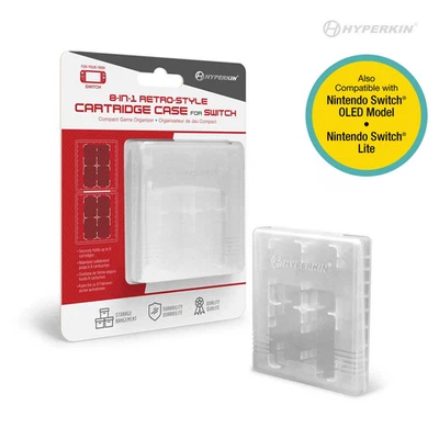 Estuche de juego Hyperkin 8 en 1 estilo retro cartucho para Nintendo Switch Foto 1 de 3