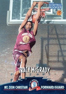 1997 Score Board Rookies #48 "Tracy McGrady" "Toronto Raptors"! Excellent Cond - Foto 1 di 3