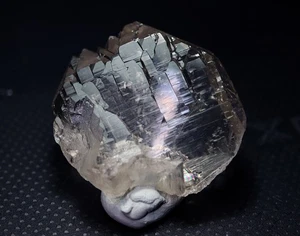 Hochwertiger eisklarer Quarzgwindel vom Seitengletscher, Schweiz - Bild 1 von 7