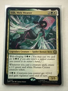 MTG Silk, Web Weaver 0145 Regular Marvel's Spider-Man NM SPM - Bild 1 von 2
