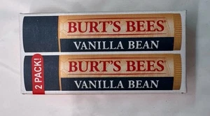 Burt's Bees Lippenbalsam Vanilleschote Lippenfeuchtigkeitscreme 2 Tuben 0,15 Oz. - Bild 1 von 6