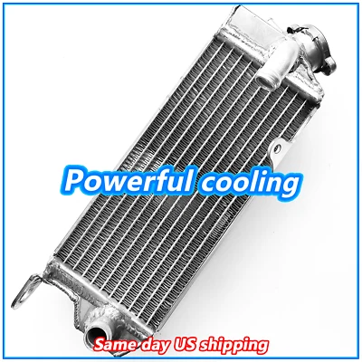 Motorcycle Aluminum Radiator For Kawasaki KX85 KX100 2014-2023 Super Cooling Foto 1 de 4