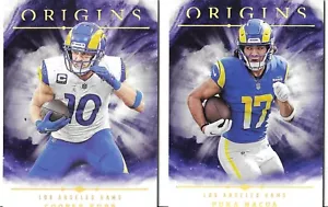 2024 ORIGINS (2) RAMS LOT COOPER KUPP 73 PUKA NACUA 31 - Picture 1 of 2