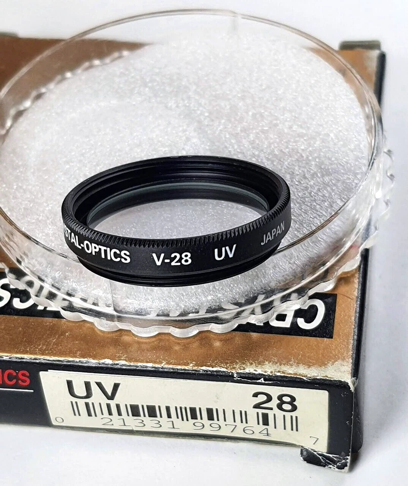 28mm UV Lens Glass Protection Filter Guard Safety Protector 28UV 28 mm E28 Japan - Image 1 of 4