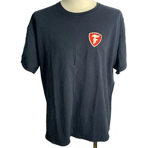 Firestone Graphic Crewneck T Shirt XL Black Shield Short Sleeve Heavy Cotton - Picture 1 of 6