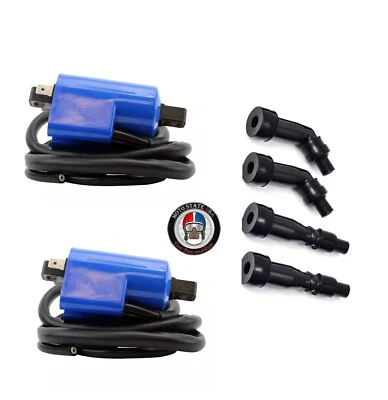 2X Ignition Coil For Suzuki GS550 GS750 GS850 GS1000 GS1100 GS1150 #33410-45012 - Image 1 of 4