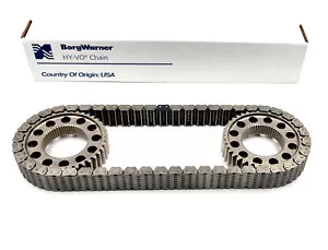 GM NP271, NP273 Borg Warner Hy-Vo caja de transferencia cadena (HV064) y conjunto de piñones - Imagen 1 de 2