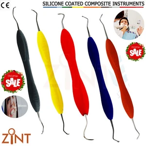 ESCALADORES DE RAÍCES PERIODONTALES RECUBIERTOS DE SILICONA DENTAL GRACEY CURETTES - Imagen 1 de 8