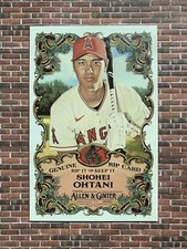 2020 Shohei Ohtani Topps Allen & Ginter's - Unripped Triple Rip Boxtopper Card