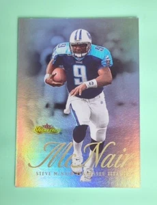 2000 Fleer Showcase Football Steve McNair #81 Tennessee Titans - Picture 1 of 2