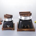 Japanese Rice Pot, Iron Rice Pot, Non-Stick Cookware with Wooden Lid and Tray,