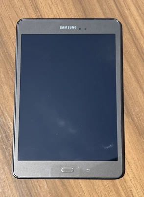 Samsung Galaxy Tab A SM-T350 8" 16GB Tablet Smoky Titanium Android 7.1.1 - Image 1 of 4