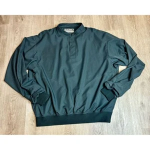 Zero Restriction Men's Large Golf Outerwear Pullover Jacket Green - Picture 1 of 11