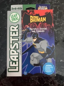 Neu versiegelt Leap Frog Leapster Spiel "The Batman" 3.-4. Klasse Mathematik DC Superheld - Bild 1 von 2
