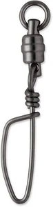 Black SS HD Ball Bearing Tournament Snap Swivel #6 - Picture 1 of 1
