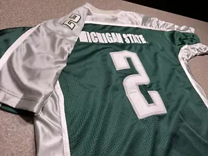 Michigan State Spartans REVERSIBLE Vintage Football Jersey 2 XL Steve & Barry's - Bild 1 von 11