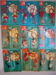 9 NEW Vtg 1980's Little Miss Goody Ponytailers Ponytail Holder Bears Rainbows - Picture 1 of 9