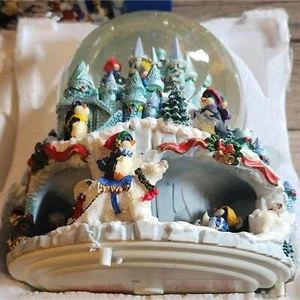 Vintage Kirkland Signature Peguians snow globe with box - Picture 1 of 8